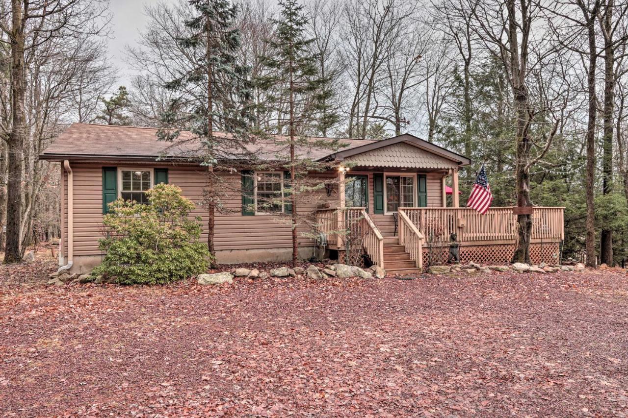 Poconos Home With Game Room Walk To Lake Harmony! Buitenkant foto